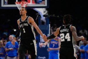 Spurs-Thunder Game 1 averages record 9.2M viewers; NBA Playoff ratings up 16% through 2 rounds