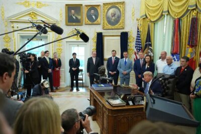 Trump calls off plan to sign AI order due to concern it could hurt the industry